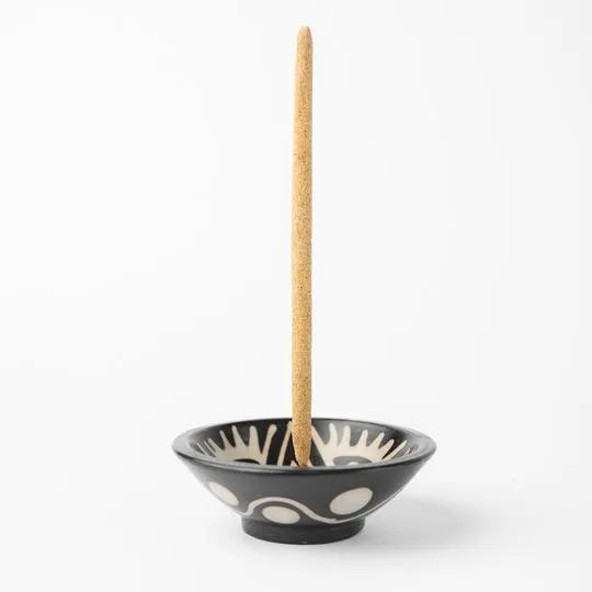 Chulucanas Ceramic Incense Holder | Hand-thrown in Peru