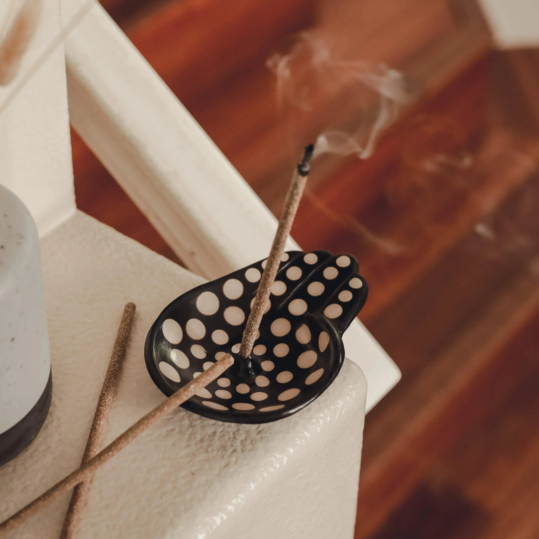 Hand Ceramic Incense Holder