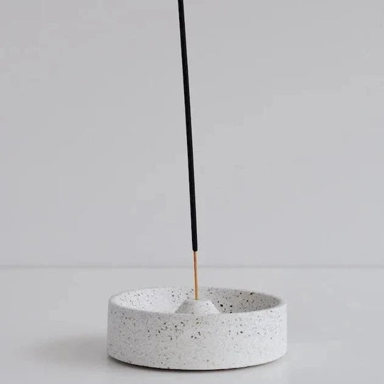 Incense Dish | White Terrazzo