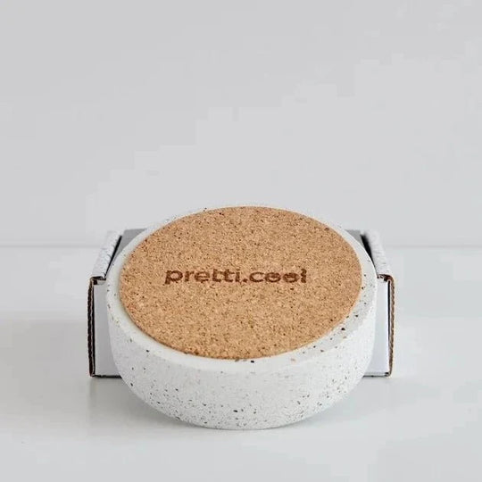 Incense Dish | White Terrazzo