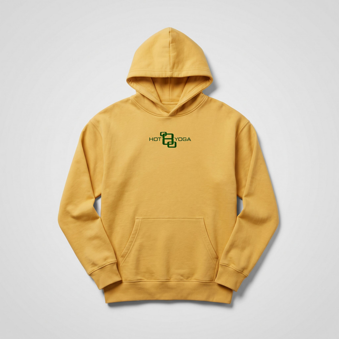Hot 8 Yoga Essential Mustard Pullover Hoodie