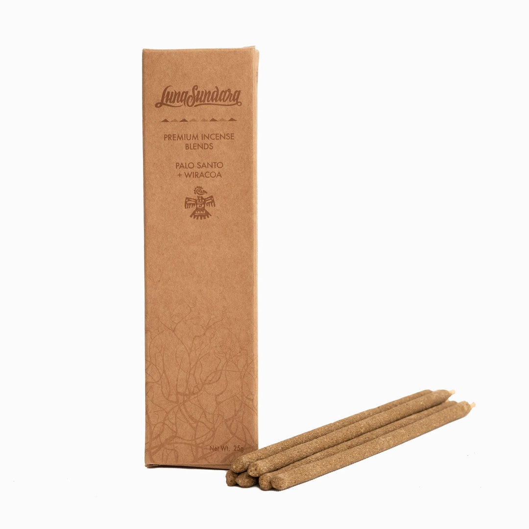 Palo Santo & Wiracoa Hand Rolled Incense Sticks | 100% Natural Ingredients