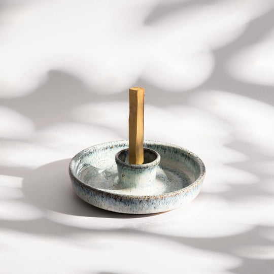 Palo Santo Holder Coastal | Stoneware Pottery