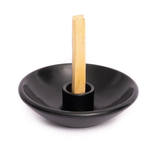 Chulucanas Ceramic Palo Santo Holder | Includes 5 Palo Santo Sticks