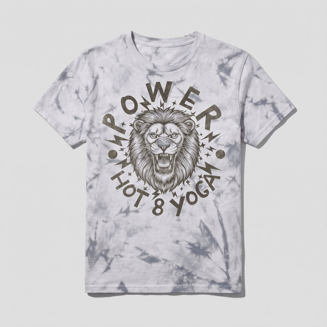 Power Lion Pride Tie Dye T-Shirt